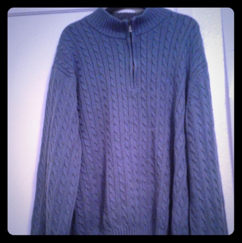 Blue izod winter sweater